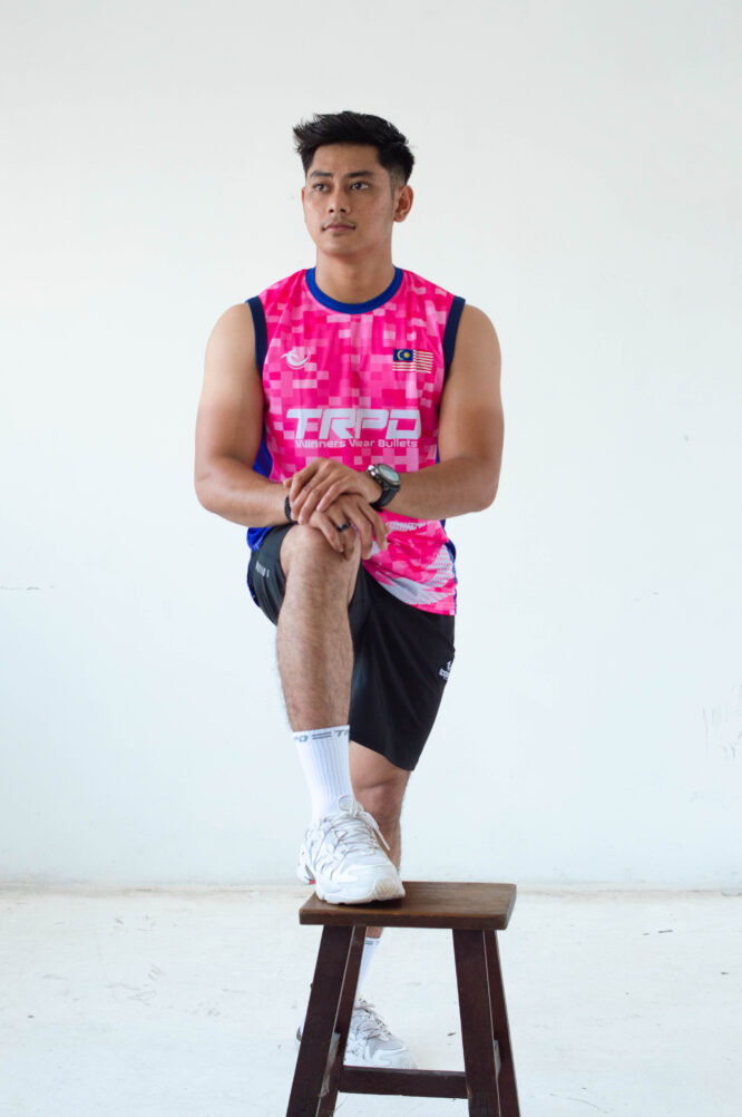 Malaysia Training Singlet Pink - Image 3