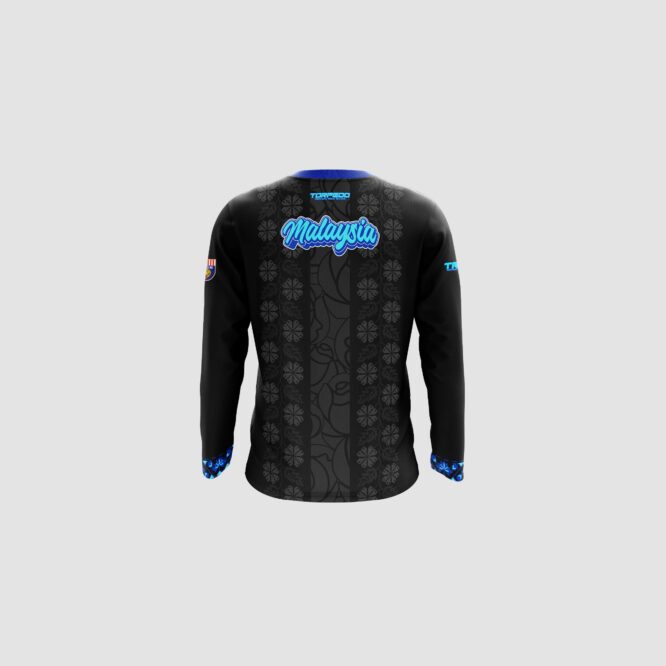 MSSM Netball Bold Black Long Sleeve - Image 3