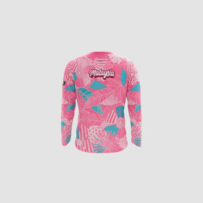 MSSM Netball Pink Power Long Sleeve - Image 3