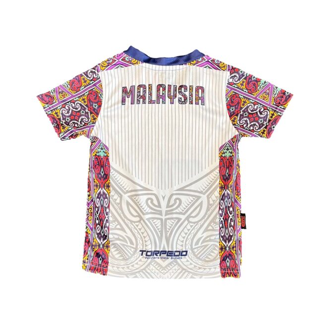 Hibiscus White Round Neck Kids - Image 2
