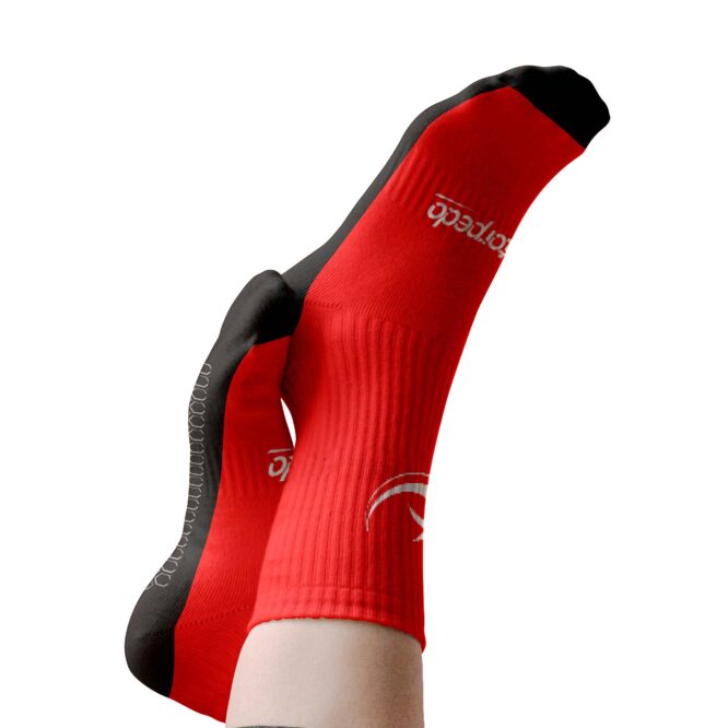 Active Ankle Socks Red