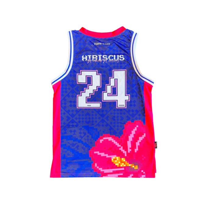 Hibiscus Pixel x Weekend Warriors Singlet - Image 4