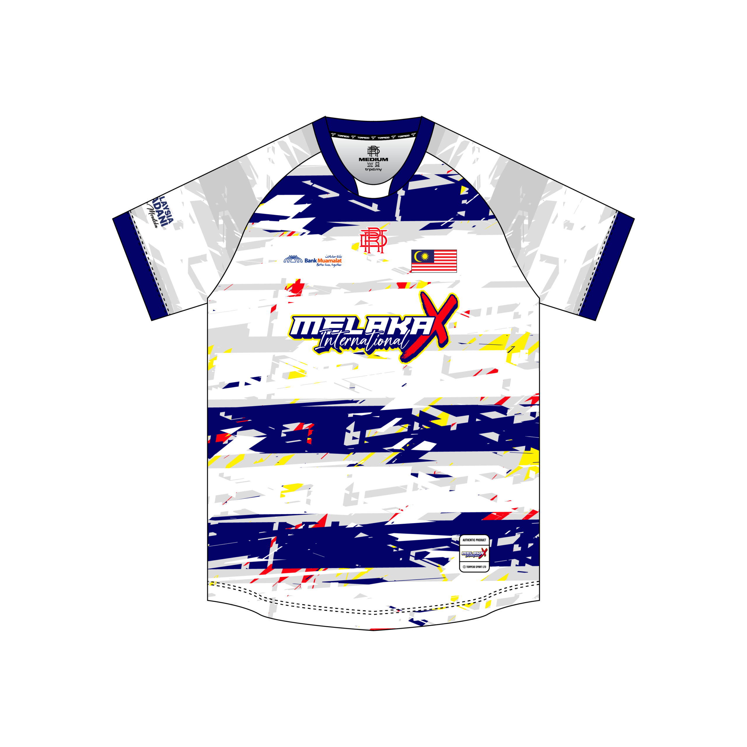 Melaka International Rugby 10's Merchandise Adult Round Neck