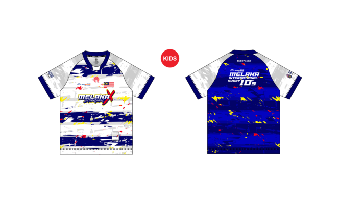 Melaka International Rugby 10's Merchandise Kids Round Neck - Image 3