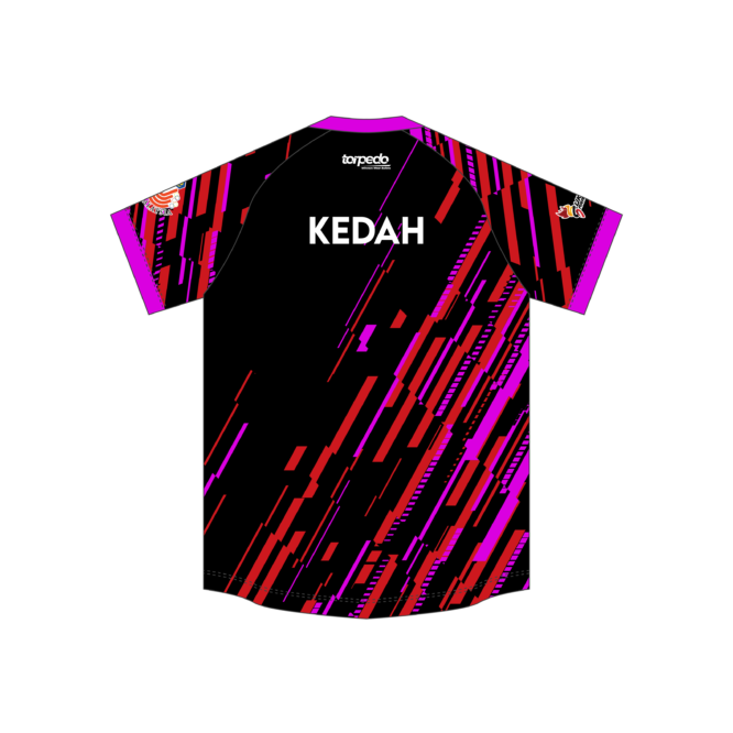[PRE-ORDER] Sukma 2024 Rugby Kedah Women Away Fans Round Neck - Image 2