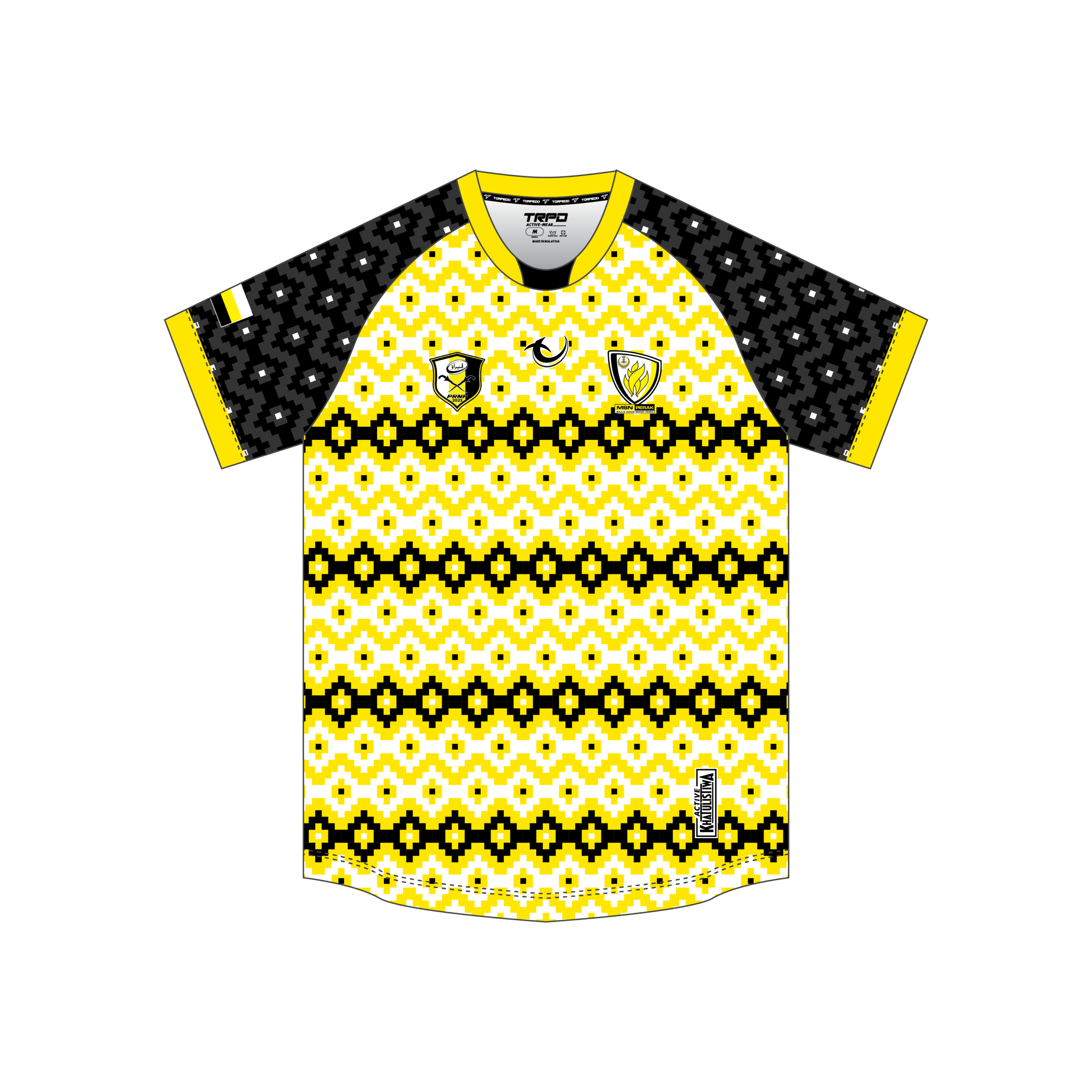 Sukma 2024 Rugby Perak Fans Round Neck
