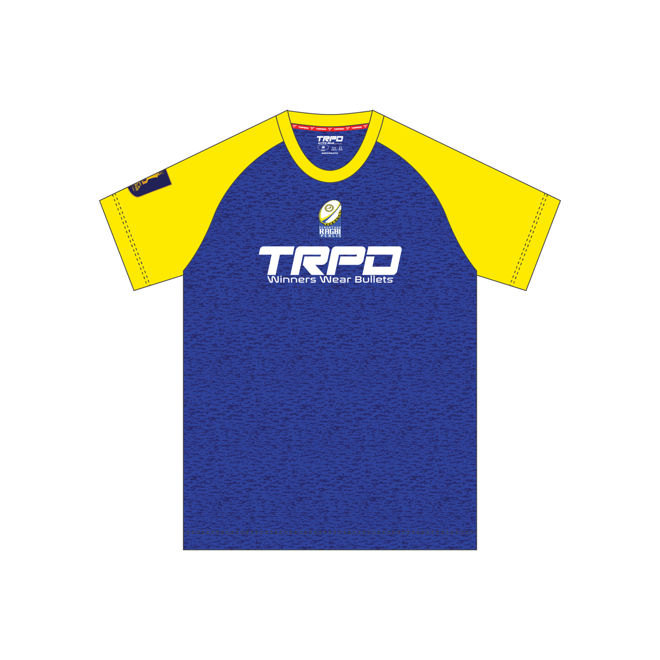 TRPD Elite Tee - Perlis Rugby Agong Cup 2024