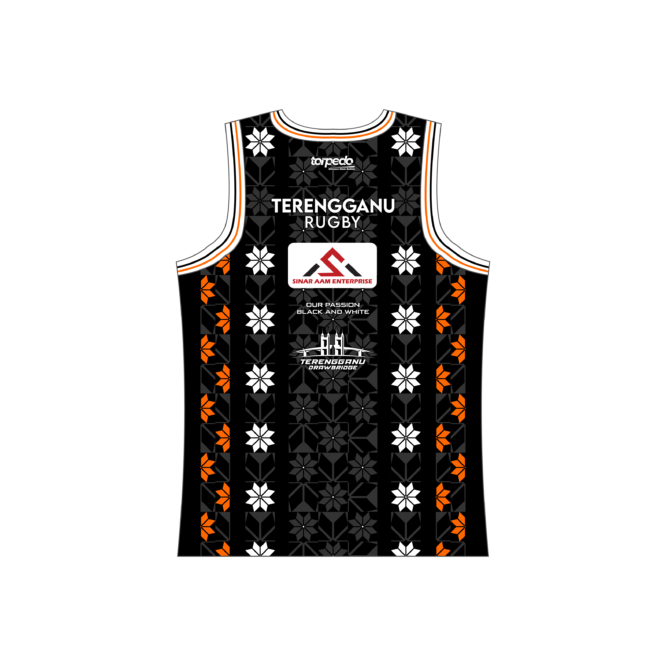 Terengganu Agong Cup 2024 Singlet Basketball - Image 2