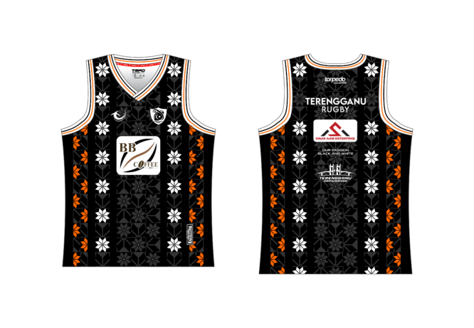 Terengganu Agong Cup 2024 Singlet Basketball - Image 3