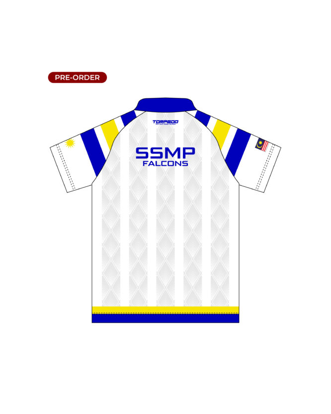 SSMP Falcons 2025 Classic Away Polo VNeck - Image 2