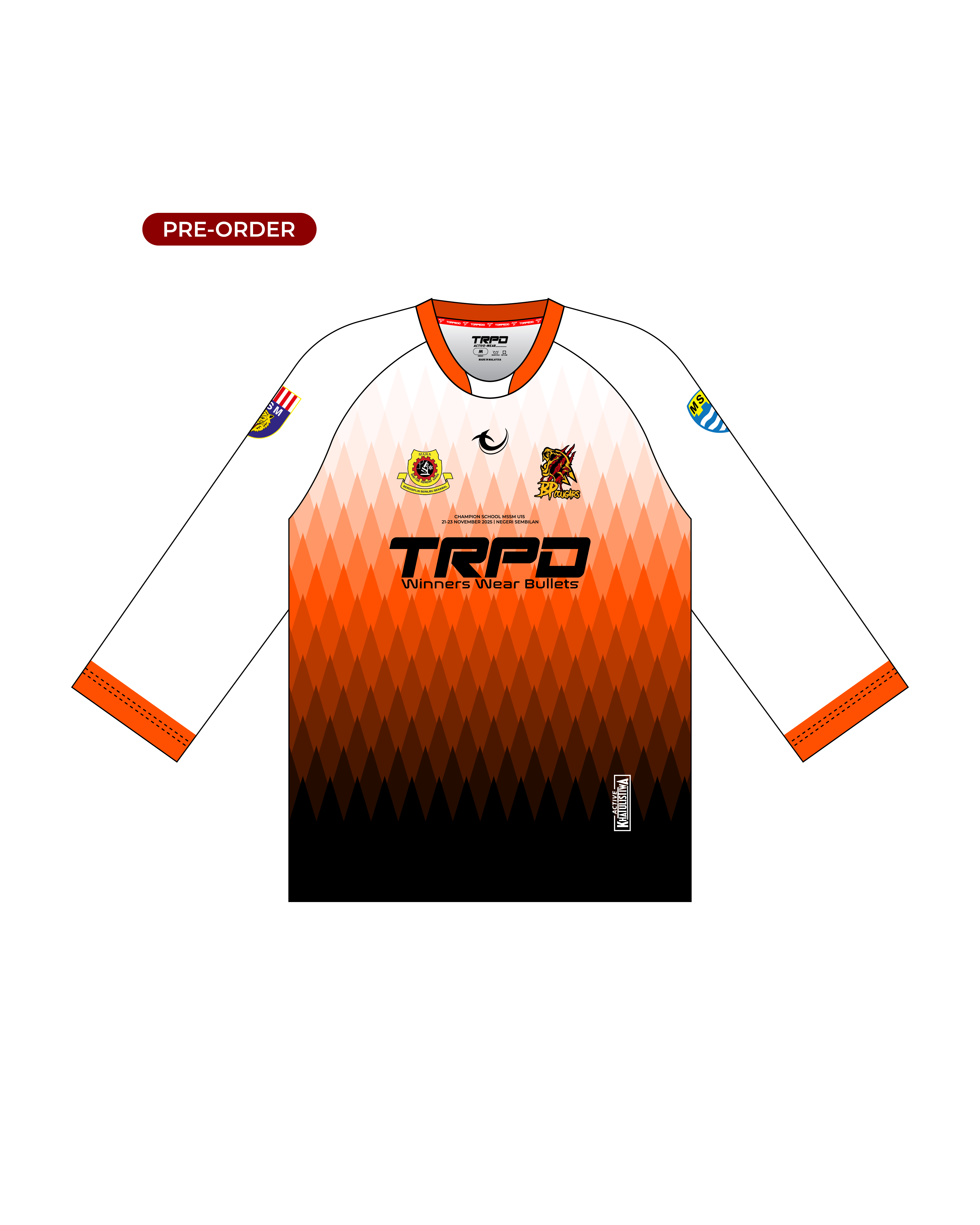 [PRE - ORDER] BP Cougars MSSM25 Travel Kit Long Sleeve