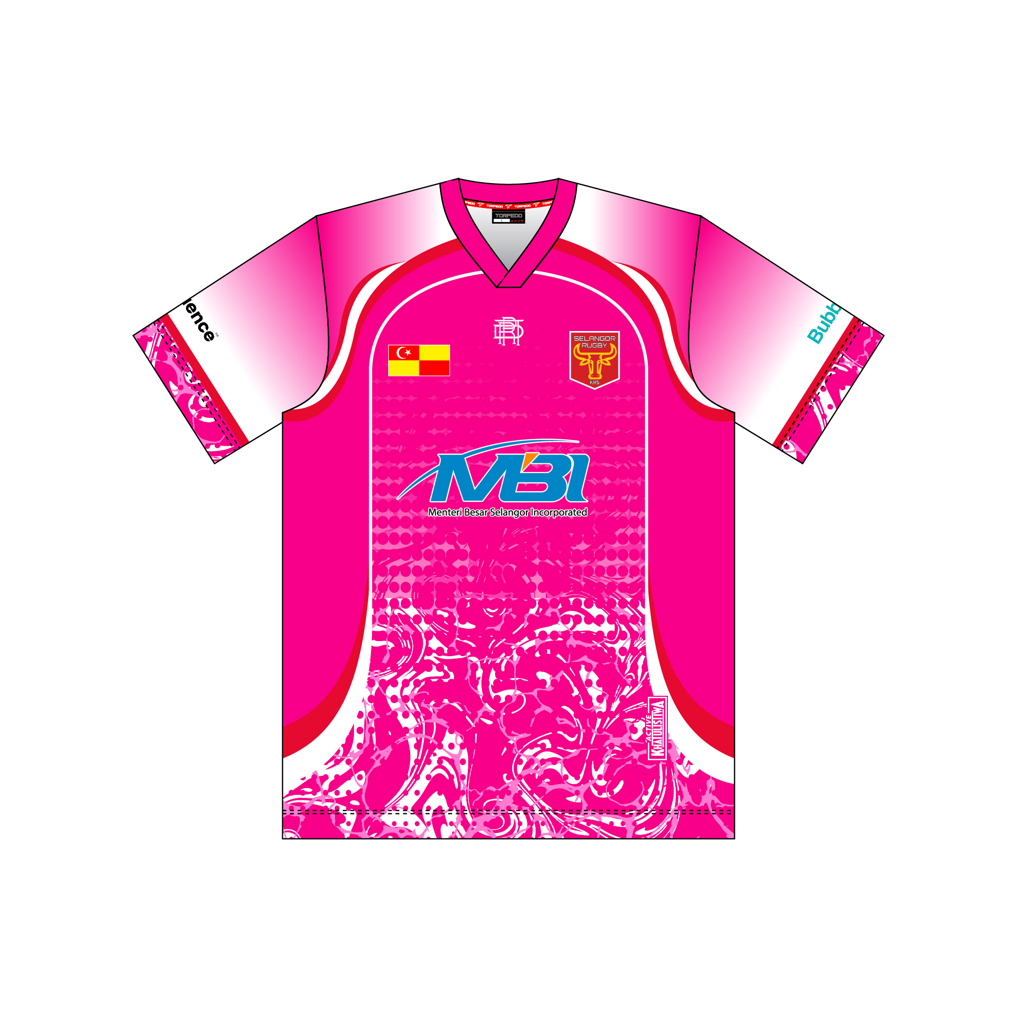 SELANGOR NRDP GIRLS U18 ROUND NECK (PINK)