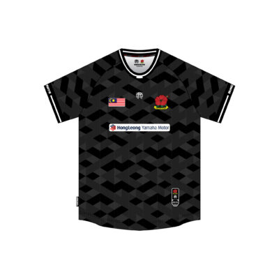 Bunga Raya 7s 2026 Round Neck - Black