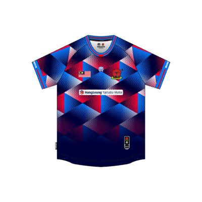 Bunga Raya 7s 2026 Round Neck - Blue