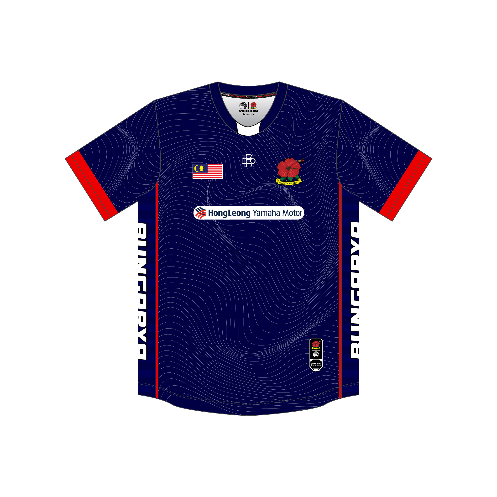 Malaysia Rugby 2026 Casual Tee - Blue